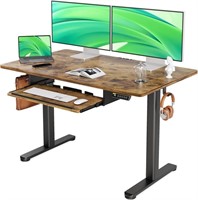 Standing Desk with Keyboard Tray
