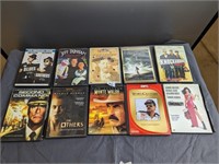 Lot of 10 DVD's