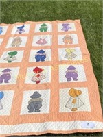 Sun Bonnet Sue and Overall Sam Quilt