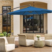 wikiwiki 10ft Patio Umbrellas Offset Outdoor