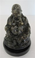 Buddha Figurine. Measures 3" Tall.