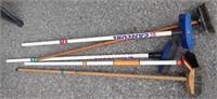5 Assorted Curling Brooms 8 Ender - Cancurl & More