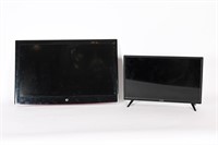 Westinghouse 32", Vizio 24" Flat Screen TV's