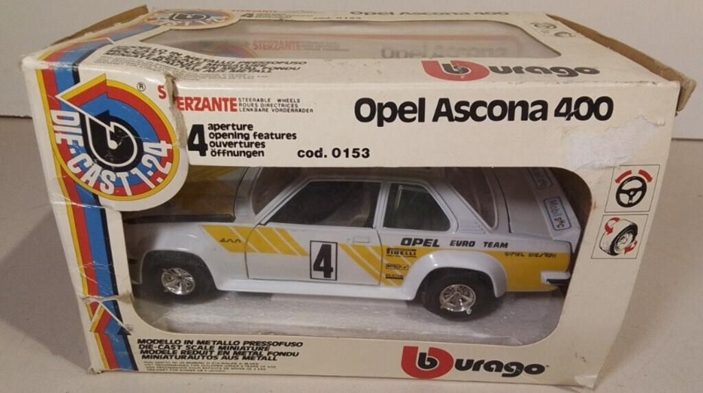 1:24 Diecast Racing Car Opel Ascona 400