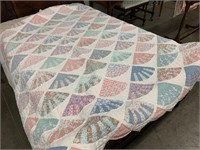 QUILT AND 2 SHAMS MADE BY ARCH QUILTS