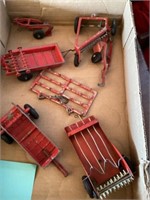 Toy tractor parts