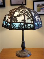 Leaded Art Glass Table Lamp