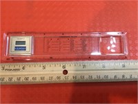 U.S. News & World Report Quartz Clock Ruler