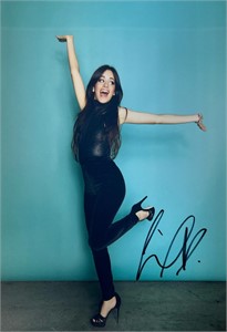 Autograph COA Signed Camila Cabalo Photo