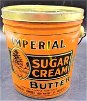4 1/2" LB. Imperial Sugar Cream Tin