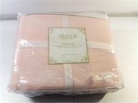 Nobel Excellence Pink Twin Bed Skirt