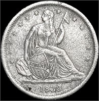 1838 Seated Liberty Dime HIGH GRADE