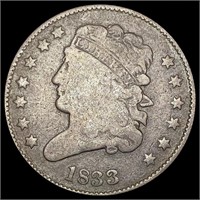 1838 Classic Head Half Cent LIGHTLY CIRCULATED