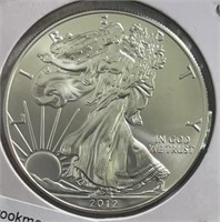 2012 American Eagle Silver GEM BU