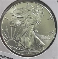 2012 American Eagle Silver GEM BU