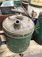 Your John Deere Dealer 5-gallon can, hole in cap