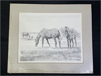 ‘Springtime In Bluegrass' Horse Print By Chestnut