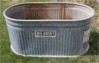 Big Husky Galvanized Stock Tank