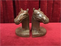 Ceramic Horse Head Bookends