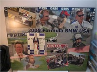 2005 Formula BMW USA Auto Racing Sealed Art 24x30