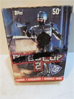 1990 Robo Cop 2 Topps Trading Cards Wax Box
