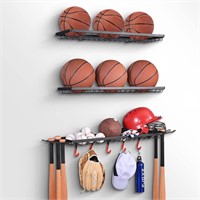 Mythinglogic Sports Equipment Storage Rack,Wall M