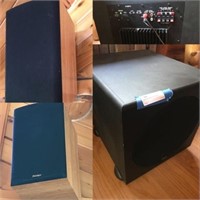 Speakers By Paradigm& Klh Sub Woofer