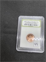 Certified 2009-P Lincoln Cent COMMEMORATIVE ISSUE