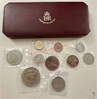 Queen Elizabeth 1953 10 Coin Set (living room
