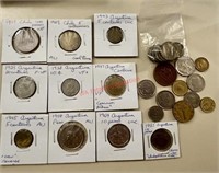 1920-2006 Argentina Coins (living room shelf)