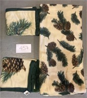 Pine Cones Duvet Cover with Pillow Cases