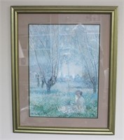 1880 Monet Framed Print