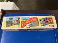 Donruss baseball puzzle and card set -packs sealed
