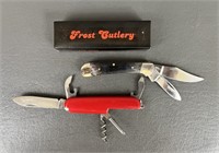 Two Frost Cutlery Knives NEW