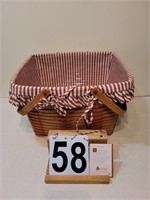 Longaberger Basket 1993 Getaway