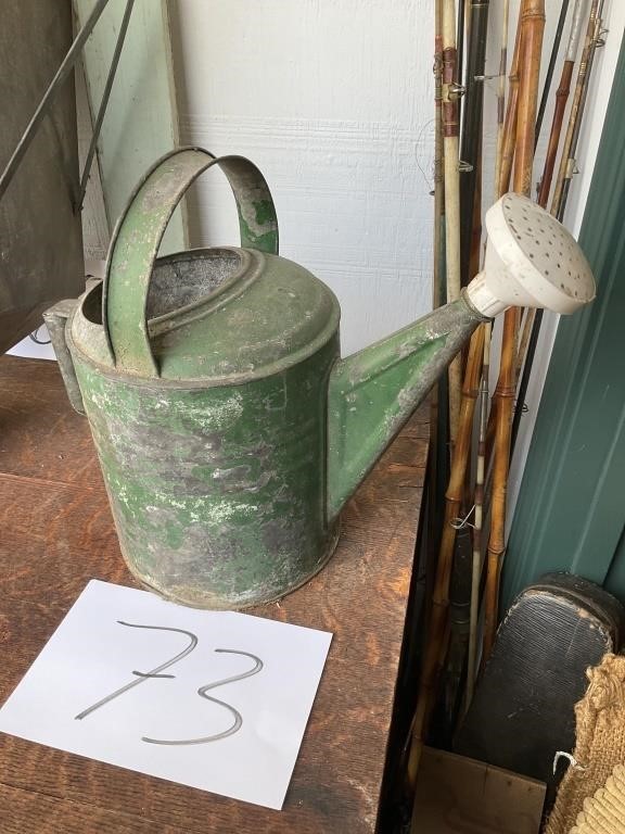 Old watering can