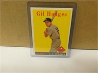 1958 Topps Gil Hodges #162 Baseball Card