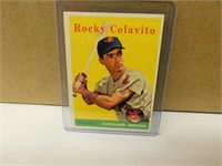 1958 Topps Rocky Colavito #368 Baseball Card
