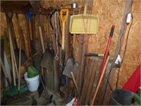 LOTS OF YARD AND GARDEN TOOLS