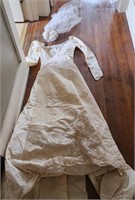50's Wedding Dress, Veil