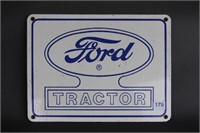 FORD TRACTORS SSP REPRODUCTION SIGN - 12" X 9"