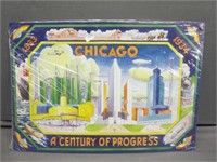 ~ NEW Chicago Progress Metal Sign