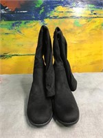 Worthington Womens Palmetto Black Boots SZ 10 M
