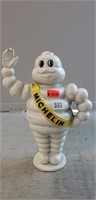 1 Vintage Michelin Man Cast Iron Bank (8.5" Tall)