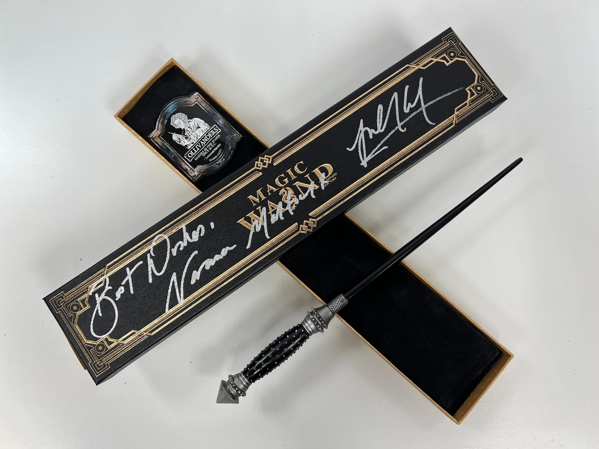 Autograph COA Harry Potter Wand