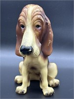 Bassett Hound Figurine Plastic