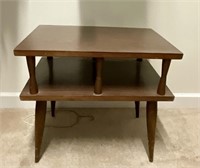 2 Tiered End Table c1970s