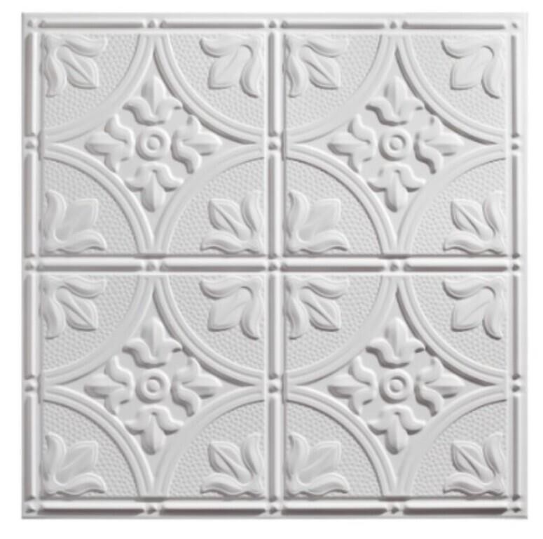 (4) Boxes Antique Ceiling Tiles