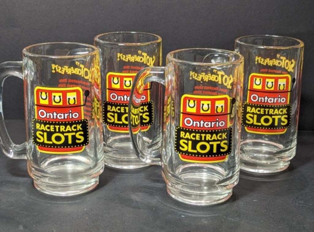 Ontario Racetrack Slots Beer Steins