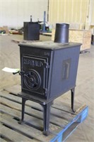 Cast Iron Wood Stove Approx 12"x19"x25"